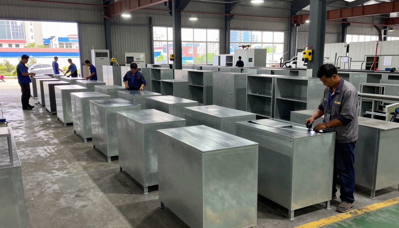 Sheet metal enclosures and cabinets