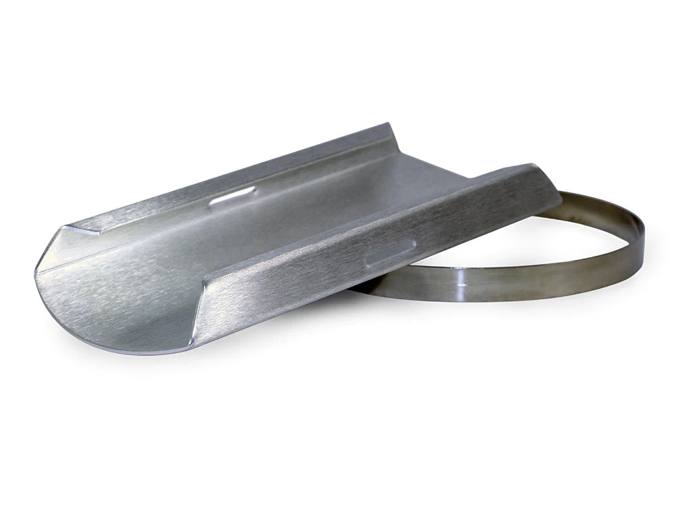 Motorcycle part exhaust heat shield