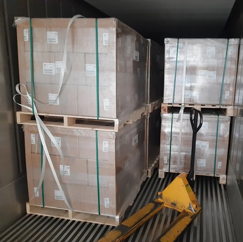 Metalworking service for transport and logistics packing and loading